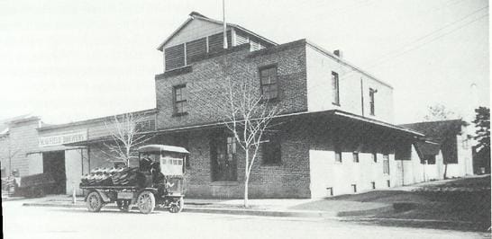 The Mayfield Brewery in an old photograph